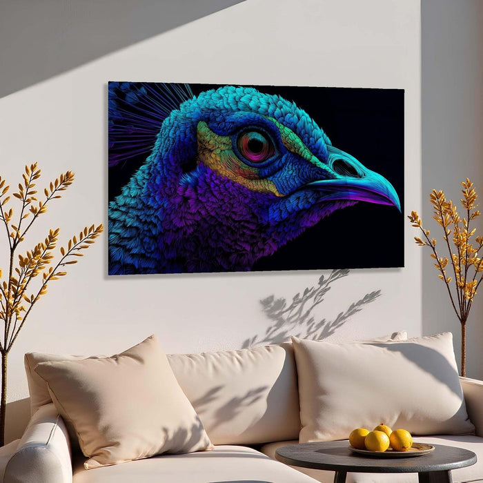 Birds & Peacocks Glass Wall Art: Jewel Tones, Garden Scenes and Symbolism