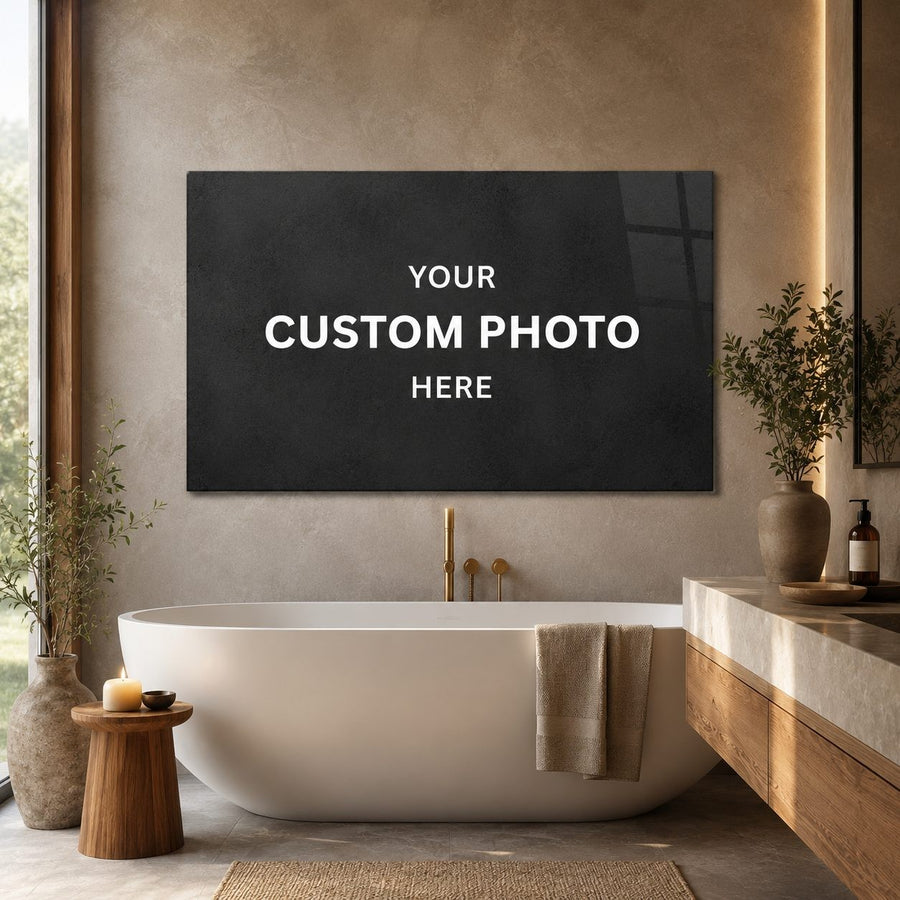 Spices Glass Wall Art | Rustic Tempered Glass Print