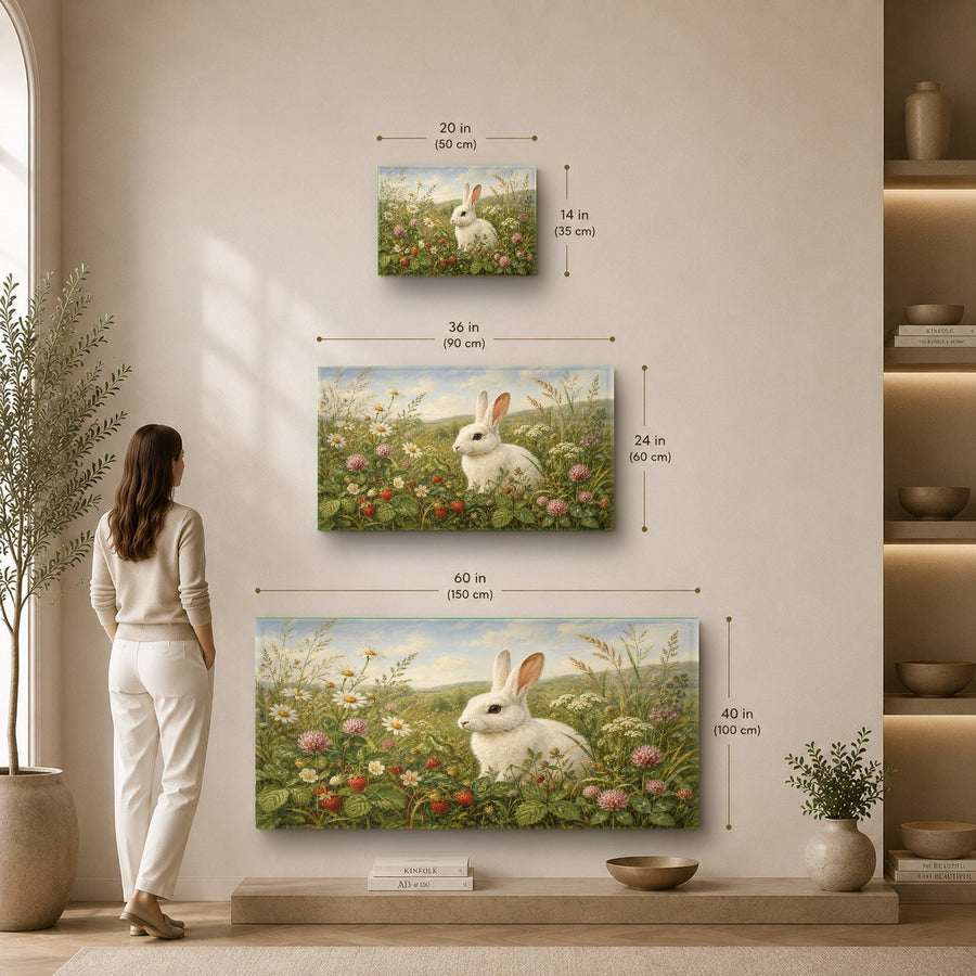 Wildlife tempered glass wall art hanging in a tranquil nursery or child's room