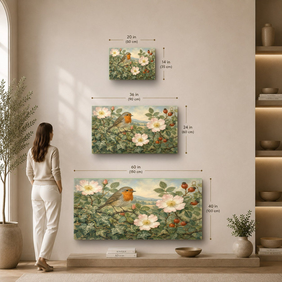 Tempered glass botanical artwork showcased in a luxurious boutique hotel lounge