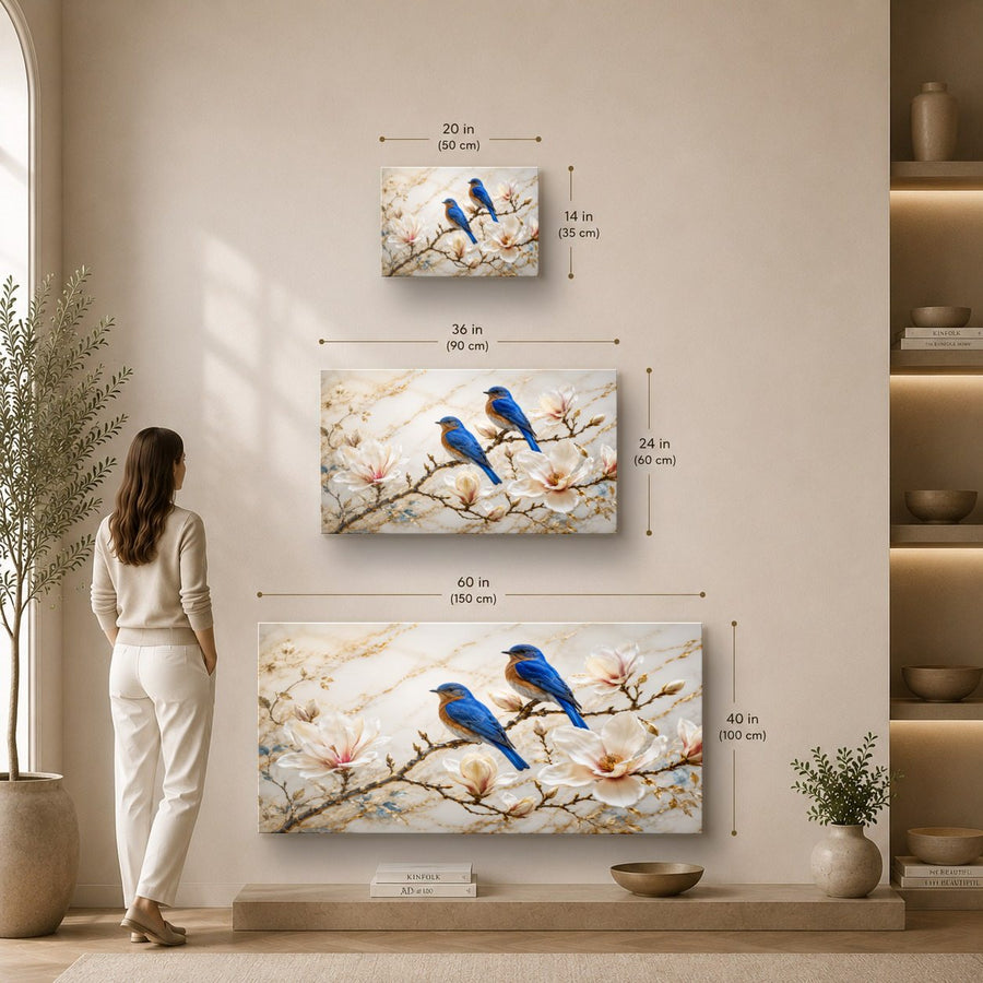Birds Peacocks 10 tempered glass wall art displayed in a Sizes Custom Wall Art — premium UV-printed glass panel by Glass Wall Decor