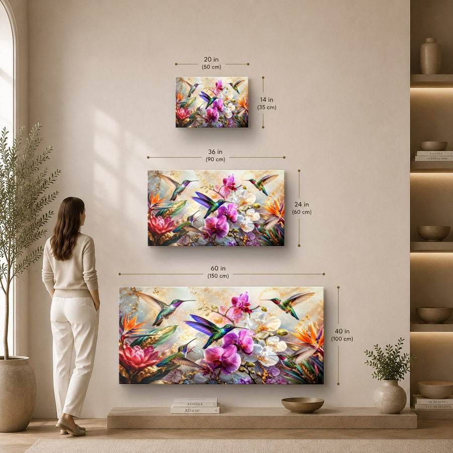 Birds Peacocks 9 tempered glass wall art displayed in a Sizes Custom Wall Art — premium UV-printed glass panel by Glass Wall Decor