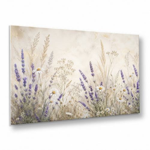 Floral 2 tempered glass wall art displayed in a Thumbnail — premium UV-printed glass panel by Glass Wall Decor