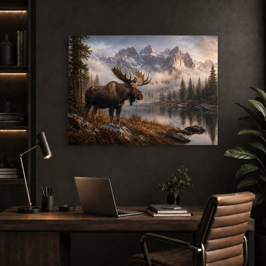 moose-mountain-lake-glass-wall-art-home-office-decor
