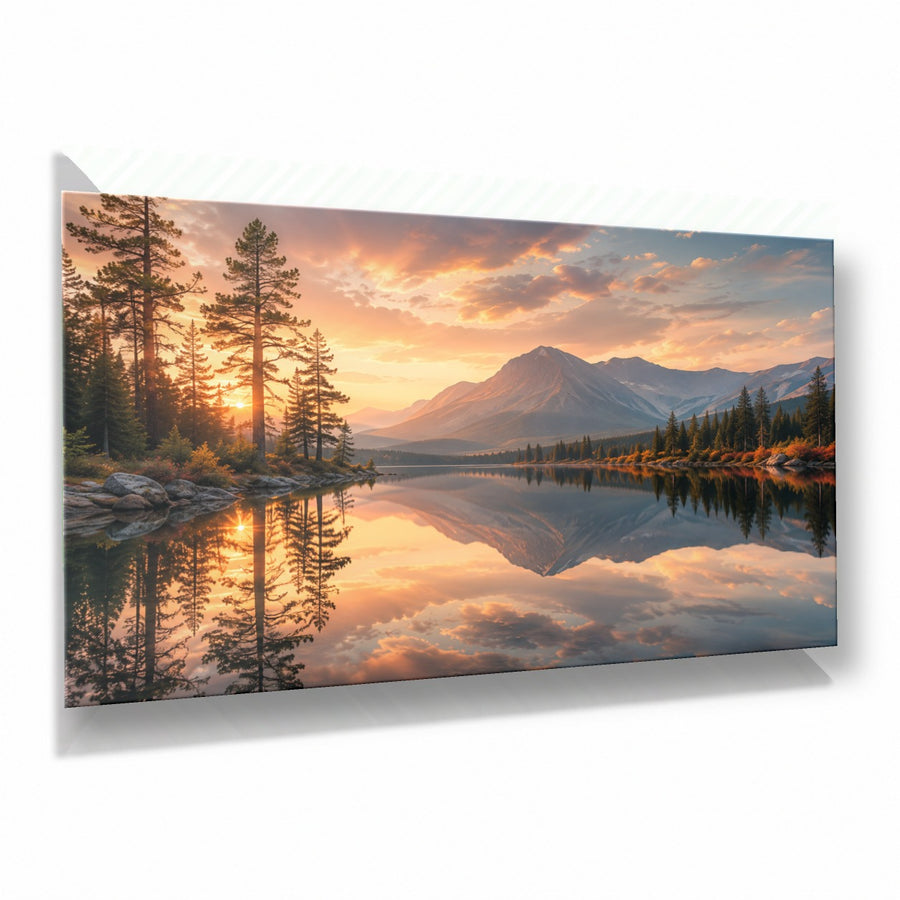 Nature Landscapes 1 tempered glass wall art displayed in a Thumbnail — premium UV-printed glass panel by Glass Wall Decor
