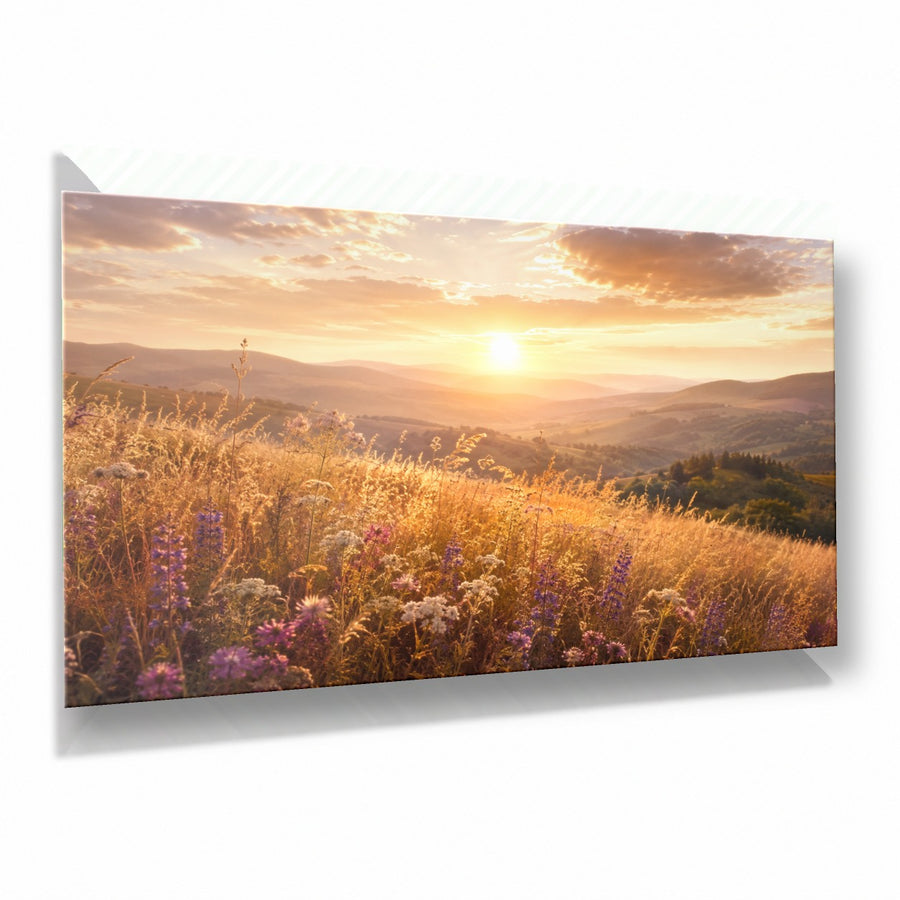 Nature Landscapes 5 tempered glass wall art displayed in a Thumbnail — premium UV-printed glass panel by Glass Wall Decor