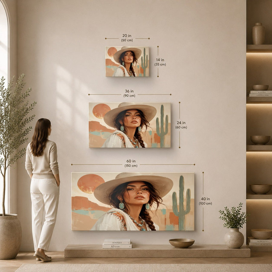 Portraits Figures 1 tempered glass wall art displayed in a Sizes Custom Wall Art — premium UV-printed glass panel by Glass Wall Decor