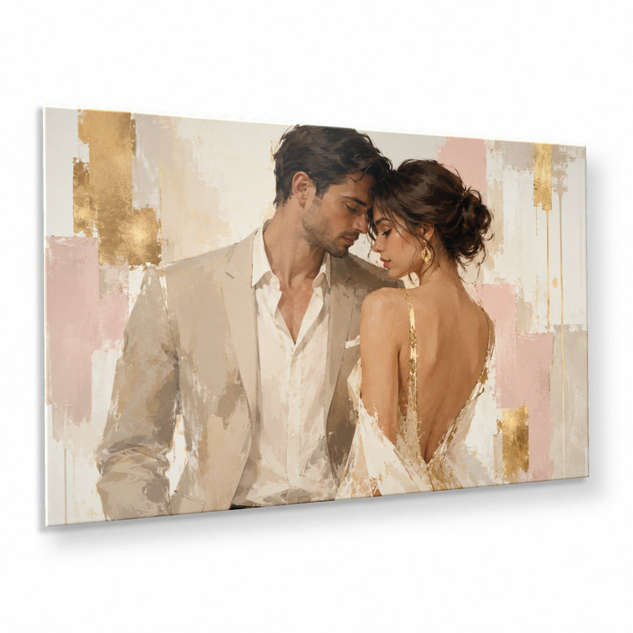 Portraits Figures 6 tempered glass wall art displayed in a Thumbnail — premium UV-printed glass panel by Glass Wall Decor