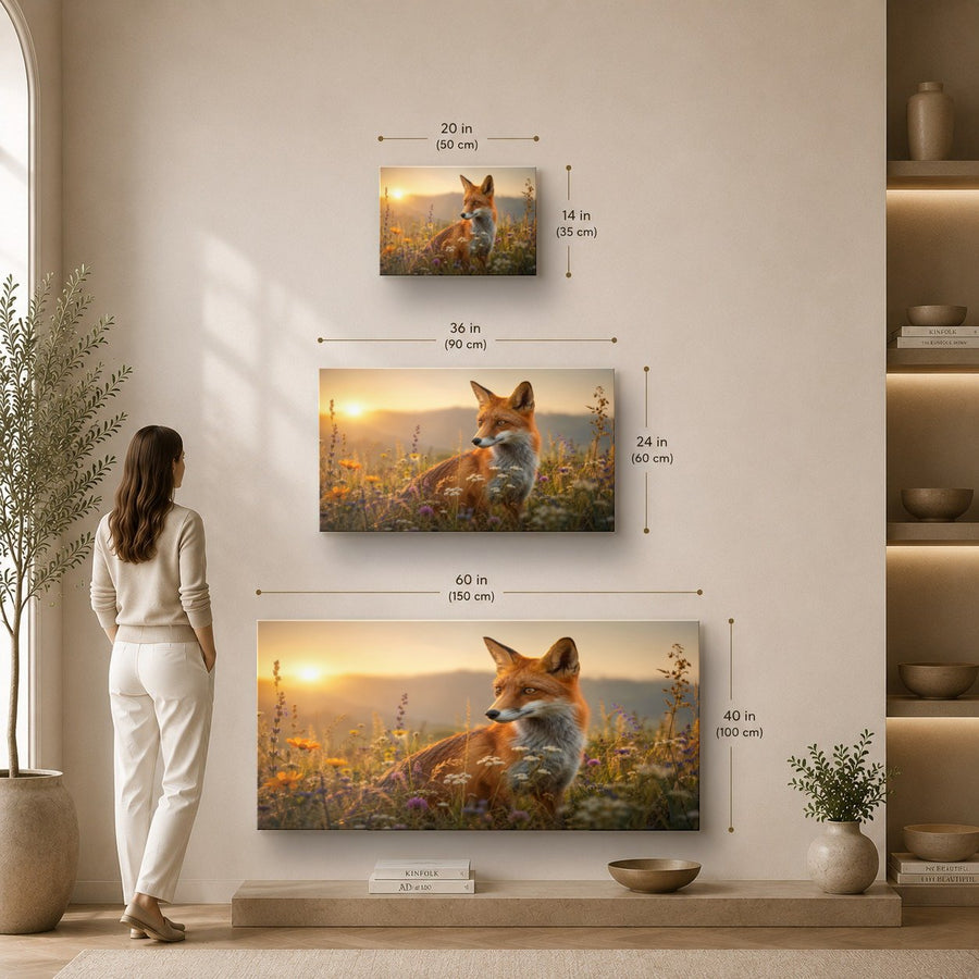 Wildlife Animals 2 tempered glass wall art displayed in a Sizes Custom Wall Art — premium UV-printed glass panel by Glass Wall Decor