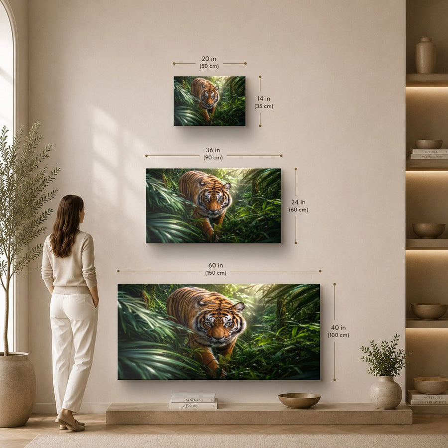 Wildlife Animals 3 tempered glass wall art displayed in a Sizes Custom Wall Art — premium UV-printed glass panel by Glass Wall Decor