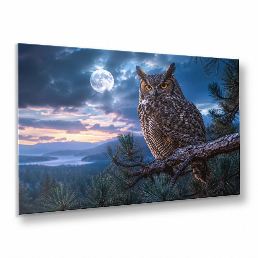 Wildlife Animals 4 tempered glass wall art displayed in a Thumbnail — premium UV-printed glass panel by Glass Wall Decor