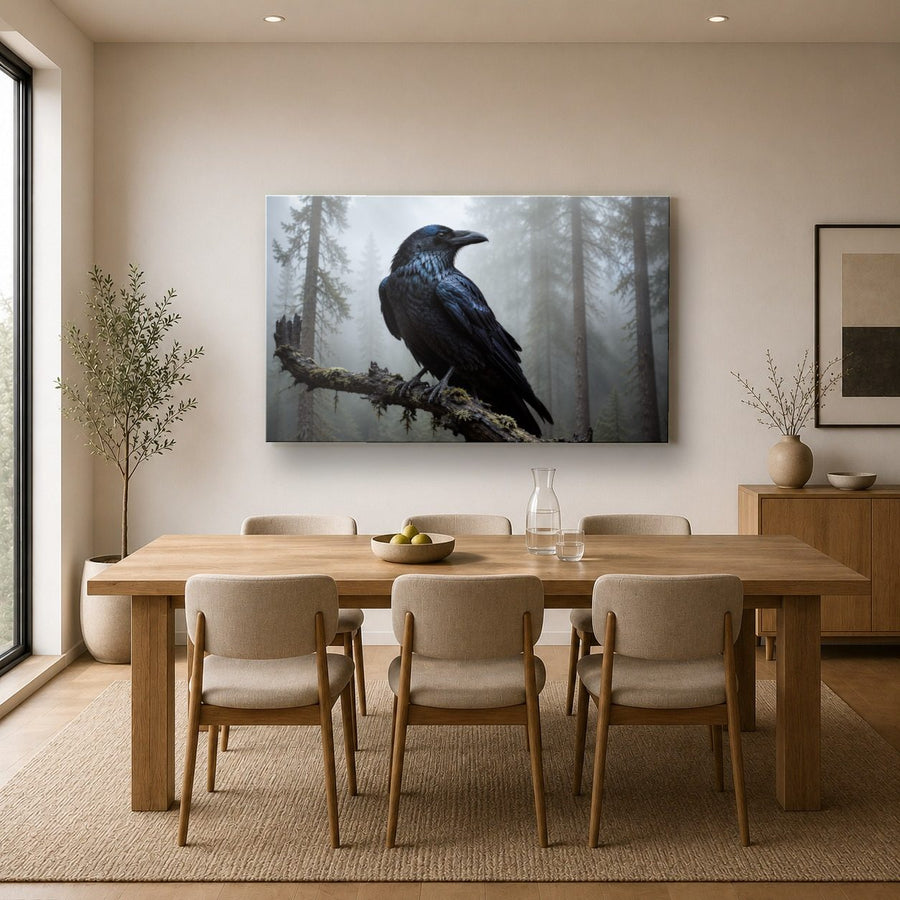 Wildlife Animals 5 tempered glass wall art displayed in a Kitchen Glass Wall Art Decor — premium UV-printed glass panel by Glass Wall Decor