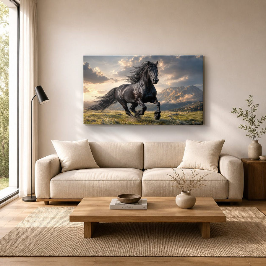 Wildlife Animals 6 tempered glass wall art displayed in a Living Room Wall Art Tempered Glass — premium UV-printed glass panel by Glass Wall Decor