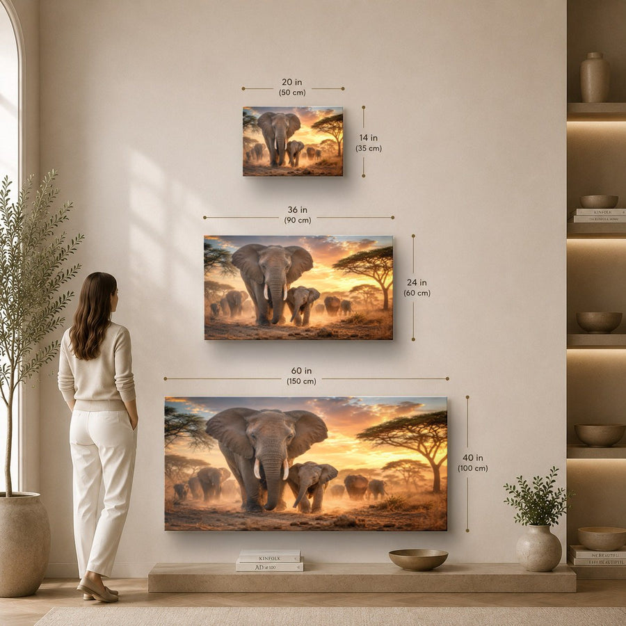 Wildlife Animals 7 tempered glass wall art displayed in a Sizes Custom Wall Art — premium UV-printed glass panel by Glass Wall Decor