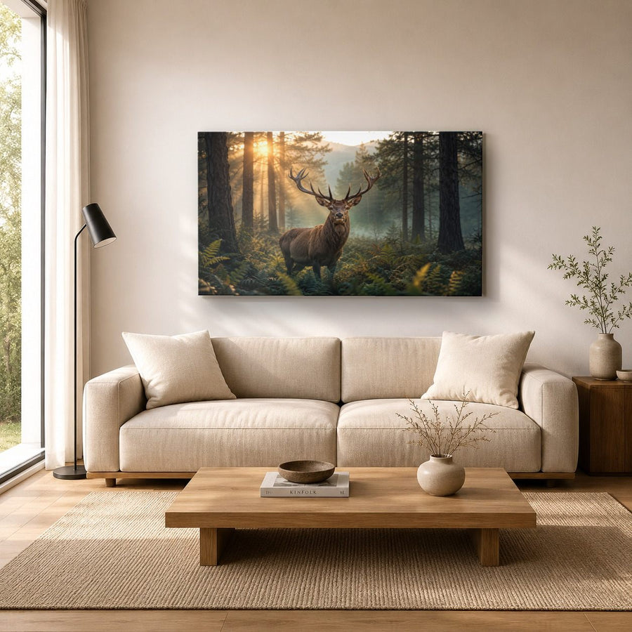 Wildlife Animals 8 tempered glass wall art displayed in a Living Room Wall Art Tempered Glass — premium UV-printed glass panel by Glass Wall Decor