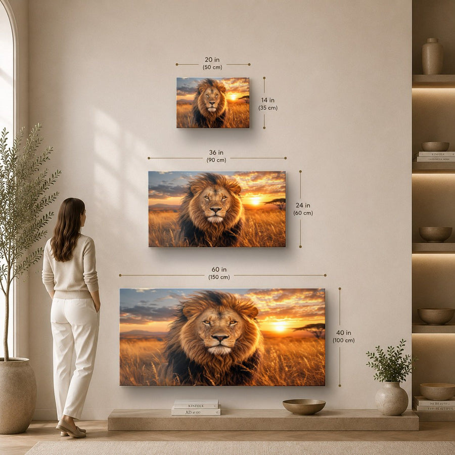 Wildlife Animals 9 tempered glass wall art displayed in a Sizes Custom Wall Art — premium UV-printed glass panel by Glass Wall Decor