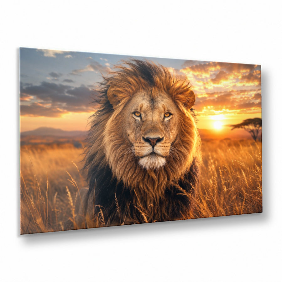 Wildlife Animals 9 tempered glass wall art displayed in a Thumbnail — premium UV-printed glass panel by Glass Wall Decor